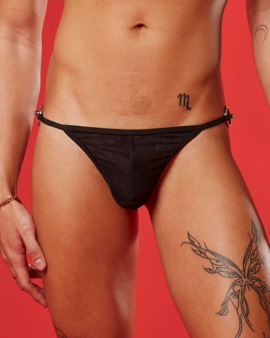 Destiny Thong White Diamond