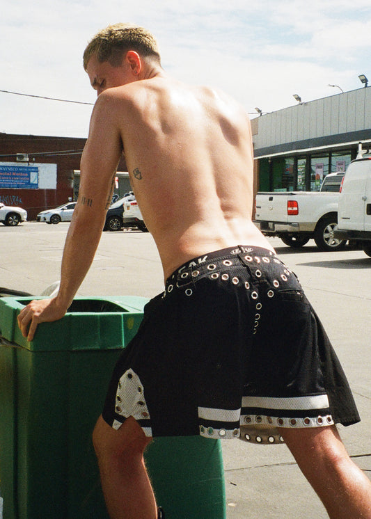 Grommet Track Shorts