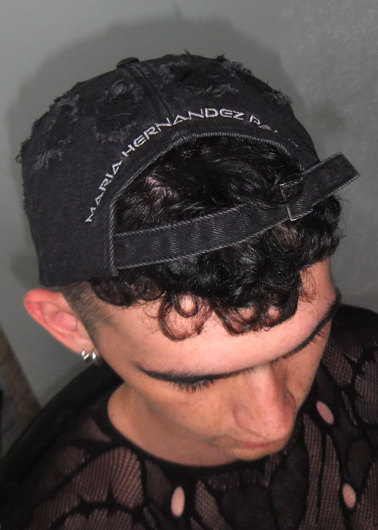 Denim Ran-Thru Cap