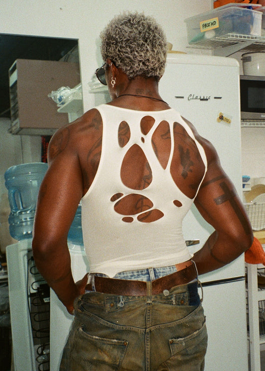 Perish Tank Ivory
