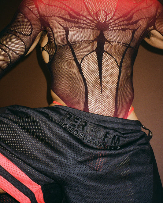 Dead End Dick Embroidery Shorts